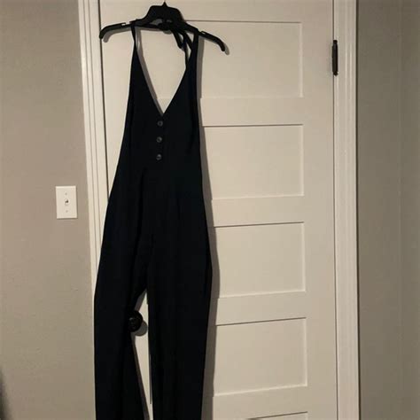 Gianni Bini Pants Jumpsuits Gianna Bini Halter Jumpsuit Poshmark