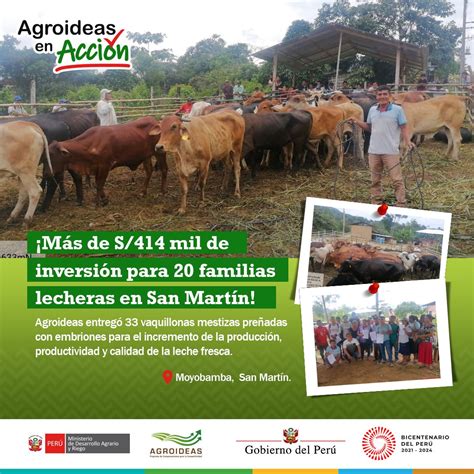 AGROIDEAS MIDAGRI on Twitter Más de S 414 mil de inversión para 20