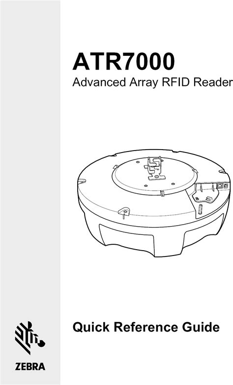 Zebra Technologies ATR7000 RFID Reader AAR2 Discussion And FAQ Quick