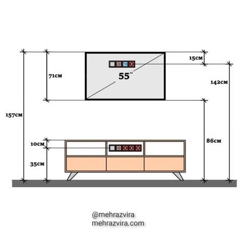 Inch Tv Dimensions And Guidelines With Drawings Artofit