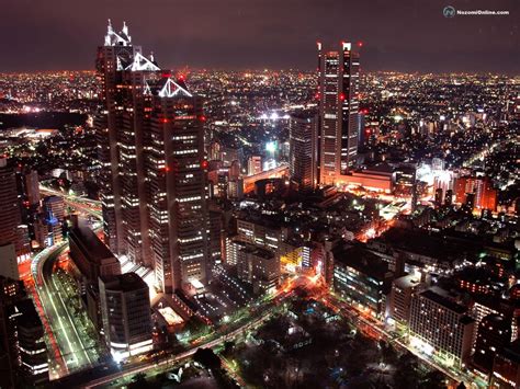 デスクトップ壁紙 ライト シティ 都市景観 夜 建物 スカイライン 超高層ビル イブニング タワー 大都市