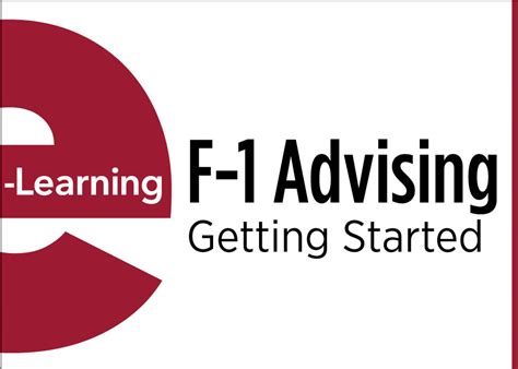 F Advising Getting Started Course