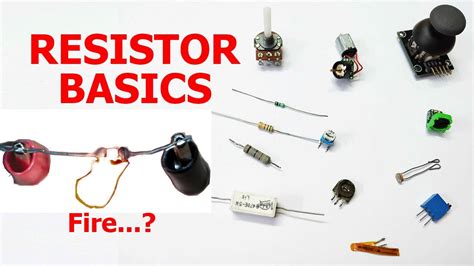 What Is A Resistor Resistor Basics Types Uses How To Use Resistors Resistor Tutorial