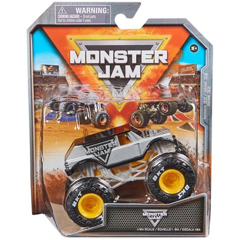 Monster Jam, Official Stunt Truck Monster Truck, Die-Cast Vehicle, 1:64 ...