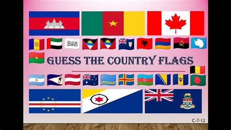 🎌🏁🚩guess The Country By Their Flag 5 Seconds Easy Level Flag Quiz Youtube