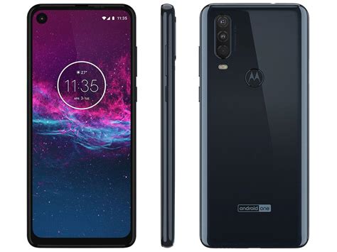 Smartphone Motorola One Action Gb Azul G Gb Ram C M