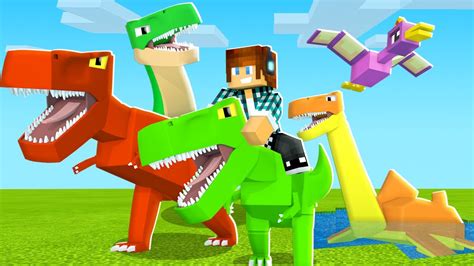 O Parque Dos Dinossauros Ficou Pronto Minecraft Dinossauros 20