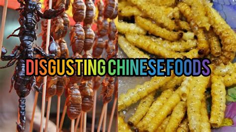 Disgusting Chinese Foods Youtube