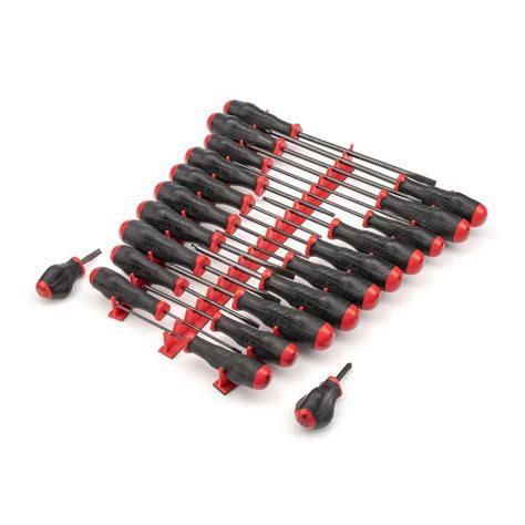 Tekton High Torque Black Oxide Blade Screwdriver Set Piece