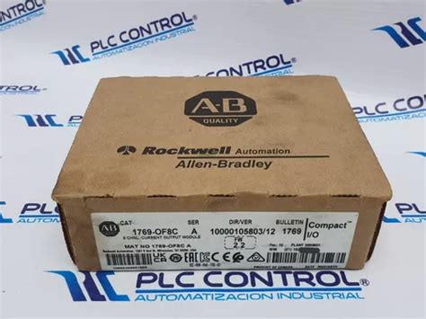 Allen Bradley 1769 Of8c Compactlogix Módulo De Salida Meses Sin Intereses