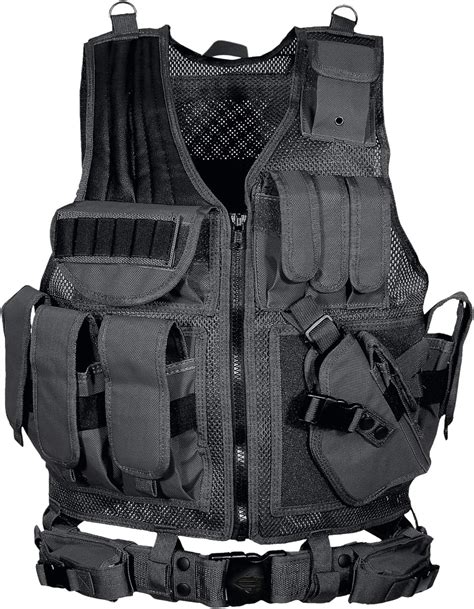 Amazon UTG 547 Law Enforcement Tactical Vest Black Airsoft