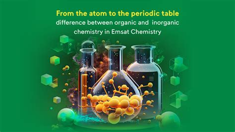 Difference Between Organic And Inorganic In Emsat Chemistry