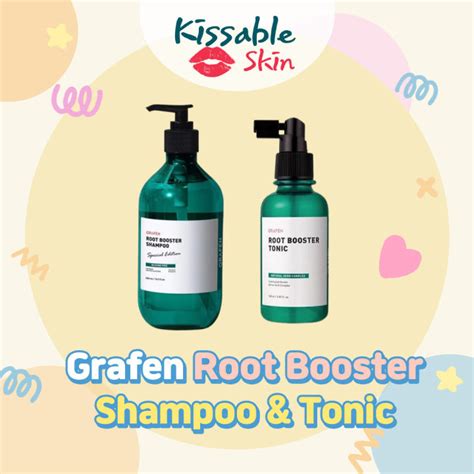 GRAFEN Root Booster Shampoo 300ml 500ml Tonic 160ml Authentic