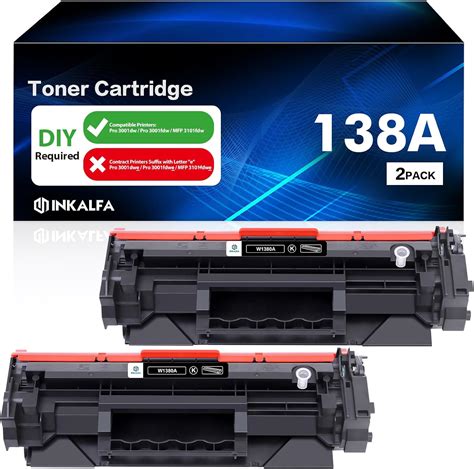 Inkalfa Compatible Toner Cartridge Replacement For Hp A W A X