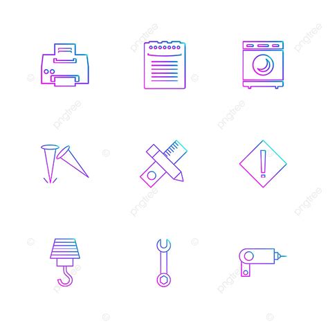 Free Outline Icon Sets Collection Electronics Flat Png And Vector