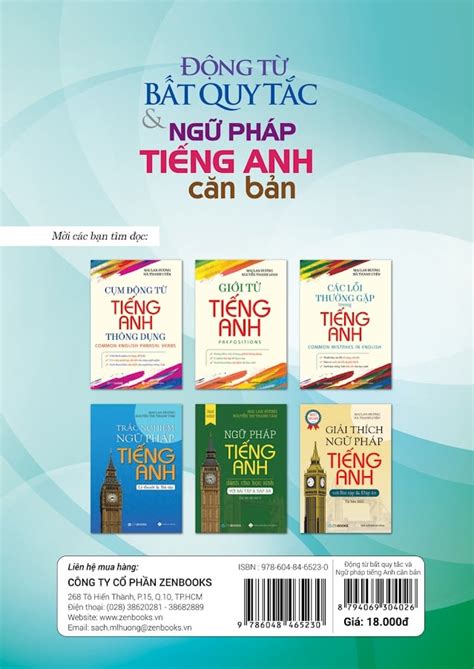 Động từ bất quy tắc Ngữ pháp Tiếng Anh căn bản Thiên Long Shop