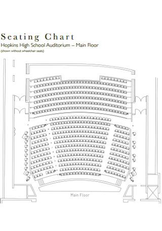 Butler Intermediate High School Auditorium Seating Chart | Elcho Table