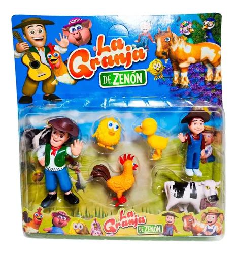 Mu Ecos La Granja De Zenon Set X Personajes En Blister En Venta En