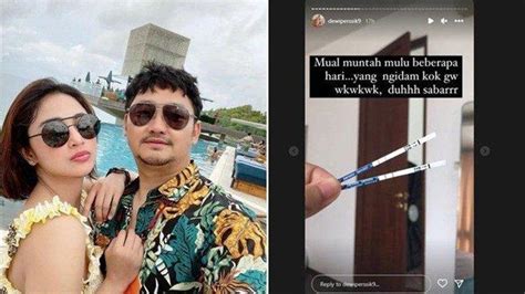 Baru Cerai Dewi Perssik Mendadak Pamer Hasil Test Pack Angga Wijaya