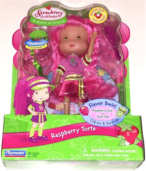 Raspberry Torte Doll Flavor Swirl Plus Movie Dvd 4 Years And Up