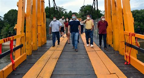 Prefeitura Inaugura Reforma Da Ponte De Madeira Cart O Postal De