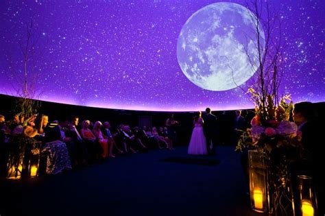 Planetarium Wedding Ceremony Galaxy Wedding Celestial Wedding Star Themed Wedding