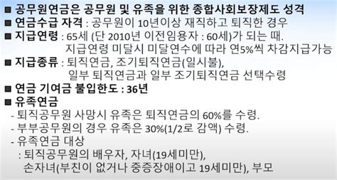 공무원연금 수령액 국민연금 비교 비슷하게 받고 있다 베네투유