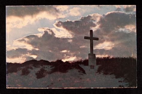 Pensacola Cross On Pensacola Beach In 1962 Don Tristan Deluna