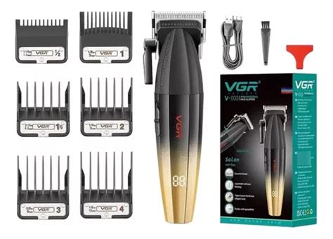 Cortadora De Pelo Vgr Voyager V Color Negro Cuotas Sin Inter S