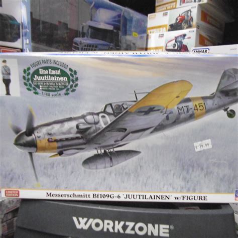 07494 Messerschmitt Bf109G 6 Juutilainen W Figure Pennine Models