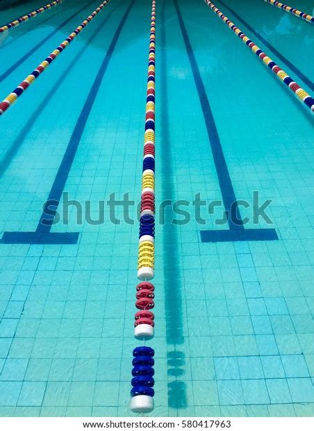 Swimming Pool Lane Markers Stock Photo 580417963 | Shutterstock