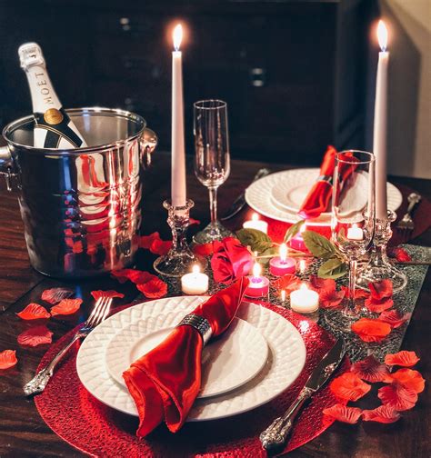 Valentine S Dinner For Two Romantic Valentines Dinner Romantic