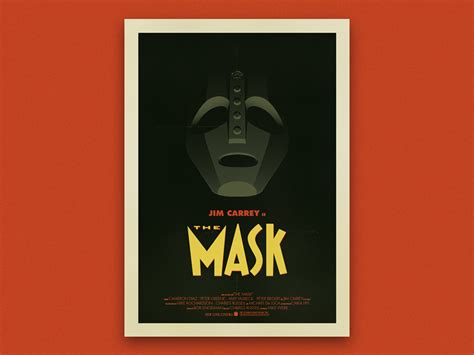 The Mask - Vintage Poster by Julian Burford - Dribbble