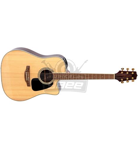 Guitarra Takamine Electro Acustica Jumbo Cutaway Cuerdas Natural