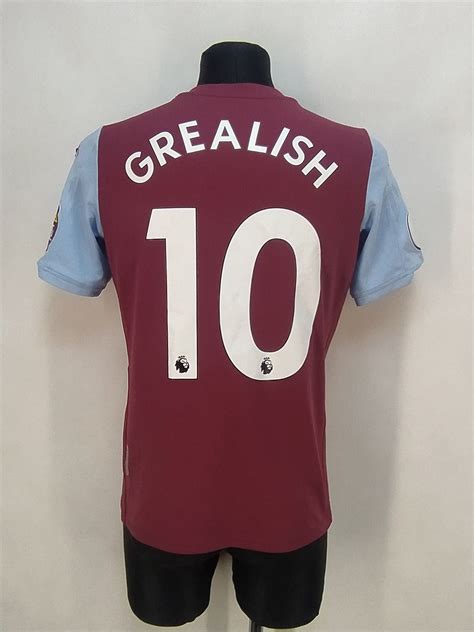 Aston Villa Home Football Shirt 2019 2020 Sponsored By W88