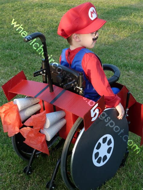 Wheelchair Costumes: Mario Kart!