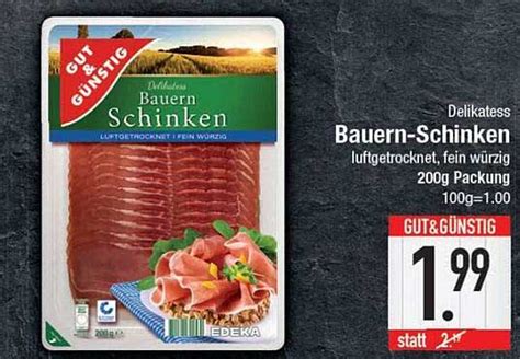 Delikatess Bauern Schinken Angebot Bei E Center