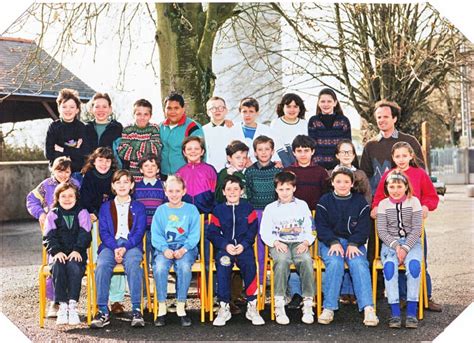 Photo De Classe CM1 1991 1992 De 1992 Ecole E Et J Montgolfier