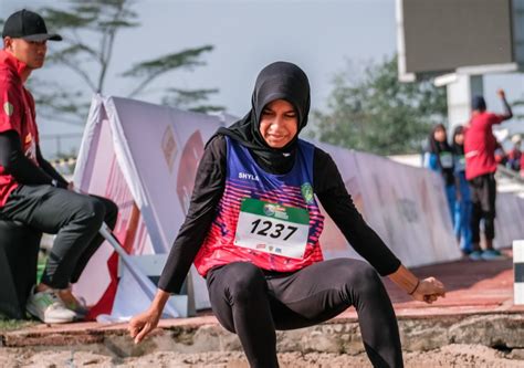 Titel Juara Lompat Jauh Putri Milik Sman Bekasi Sac Indonesia