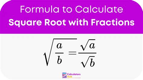 Square Root Calculator With Fractions Online