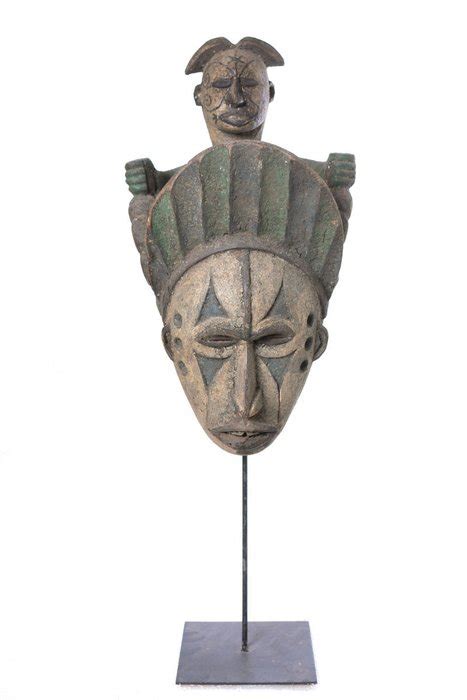 Mask Wood Agbogho Mmwo Igbo Ibo Nigeria 45 Cm Catawiki