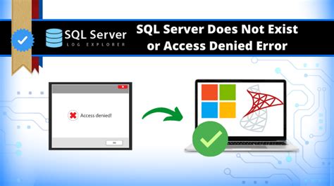 Fix Sql Server Does Not Exist Or Access Denied How To Guide 0 Hot Sex Picture