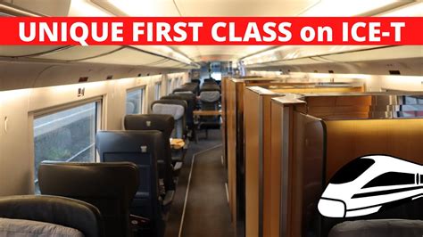 First Class On The Tilting Train Ice Ts Unique Compartment Youtube