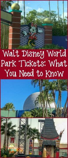 32 Best Disney World - Park Tickets ideas | disney world park tickets ...