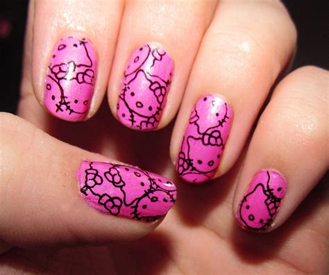 Nails Hello Kitty Hell