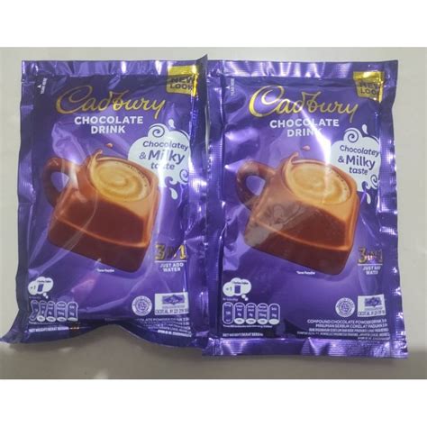 Jual Minuman Cadbury Chocolate Drink Coklat Bubuk Sachet 30 Gram