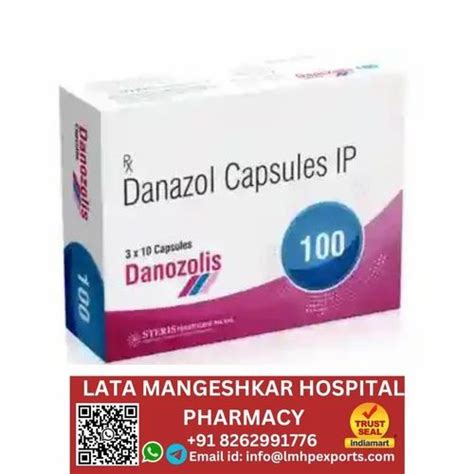 Danazol Capsules Ip 100 Mg At Rs 210 Stripe Female Healthcare