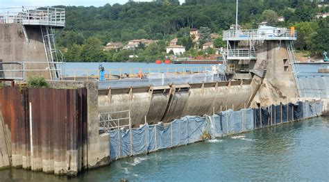 Couzon Au Mont Dor Travaux Le Barrage De Couzon Entame Une Cure De