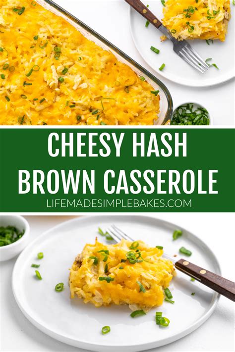 Cheesy Hash Brown Casserole Life Made Simple