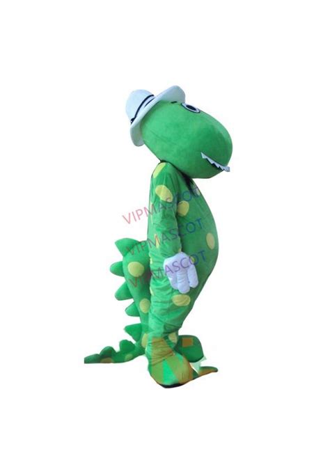 Dorothy The Dinosaur Mascot Costume Green Dinosaur Mascot Costume Mascot Costume for Halloween ...